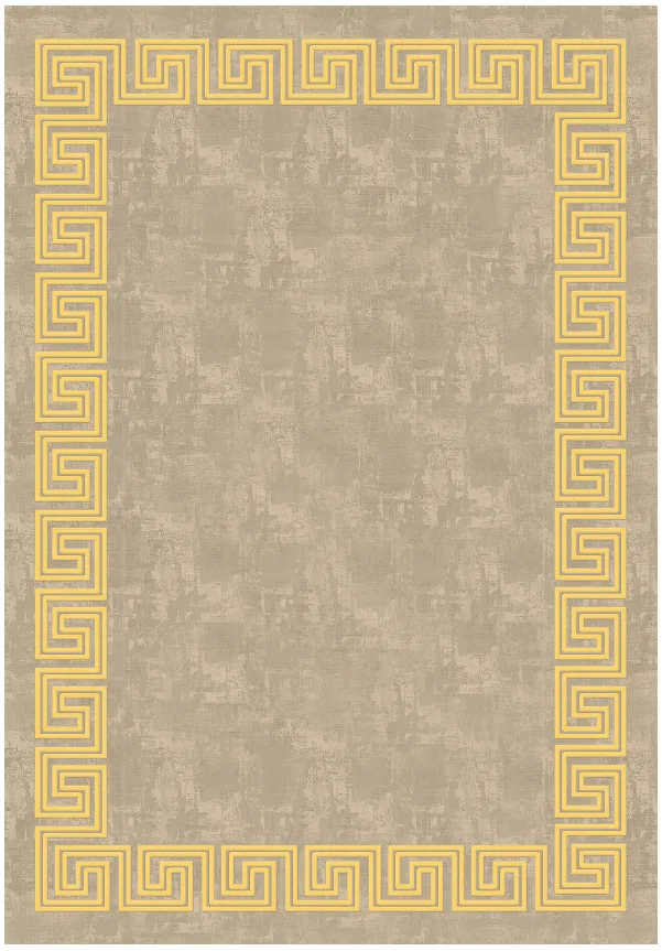 Wilton-teppe - Myra (beige/gul) (Størrelse: 160 x 230 cm)