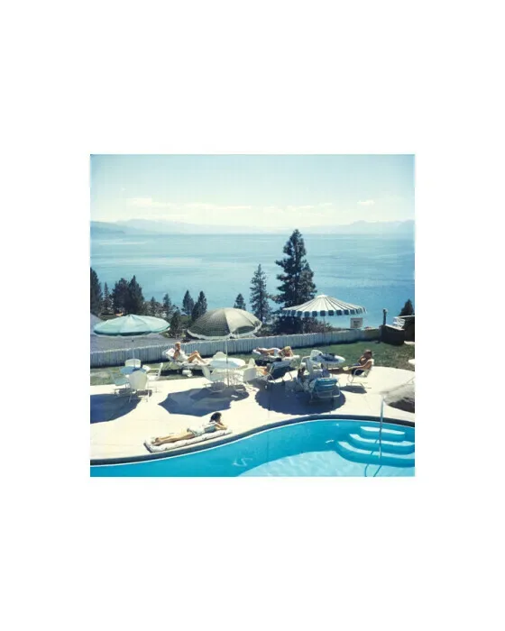 Relaxing at Lake Tahoe