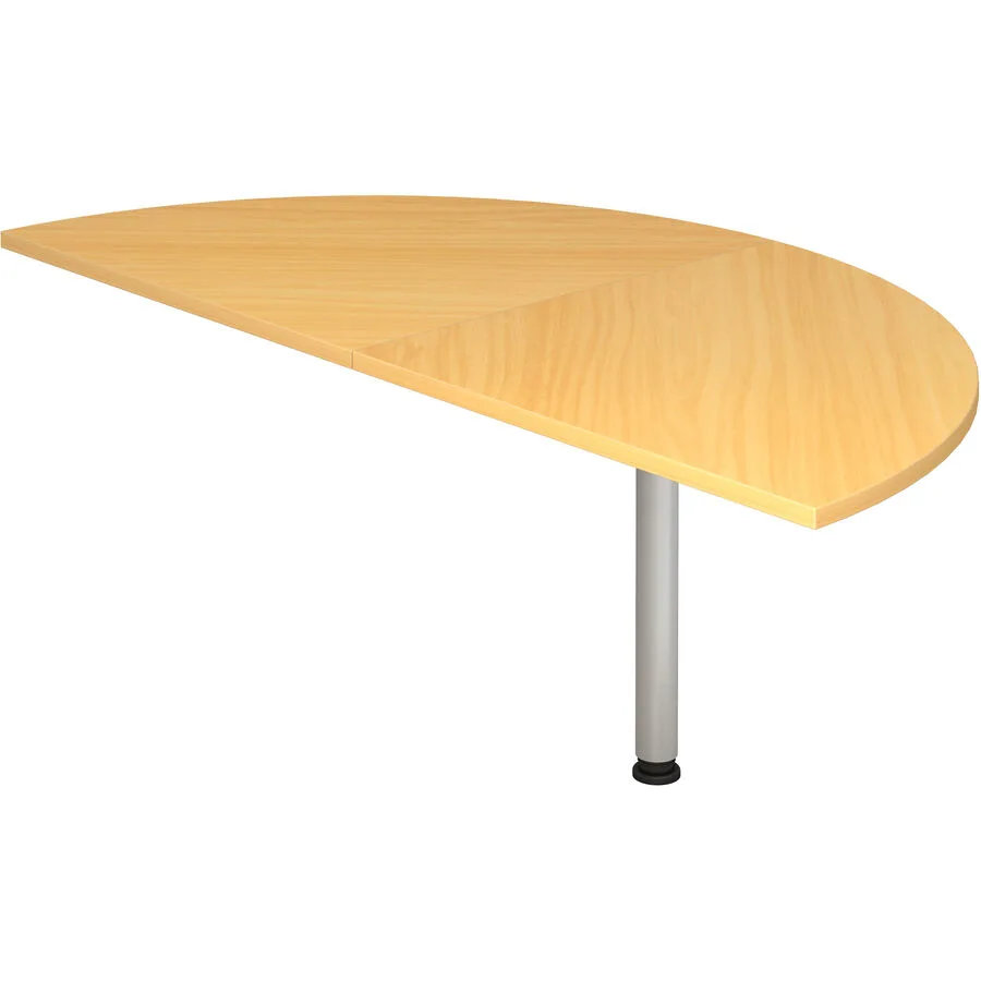 Anbautisch Office buche Holzwerkstoff B 160 T 80 cm