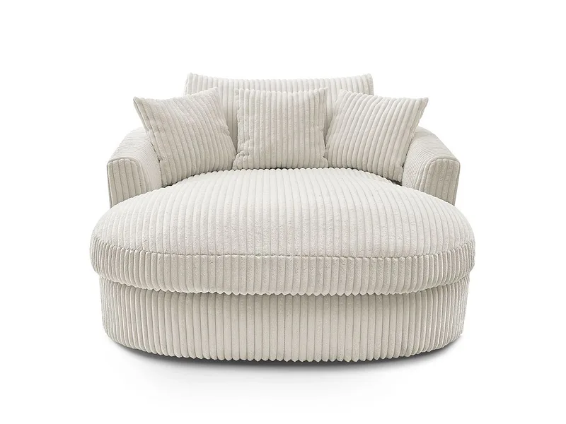 Récamière BOBOCHIC BELEM Cord-Stoff beige