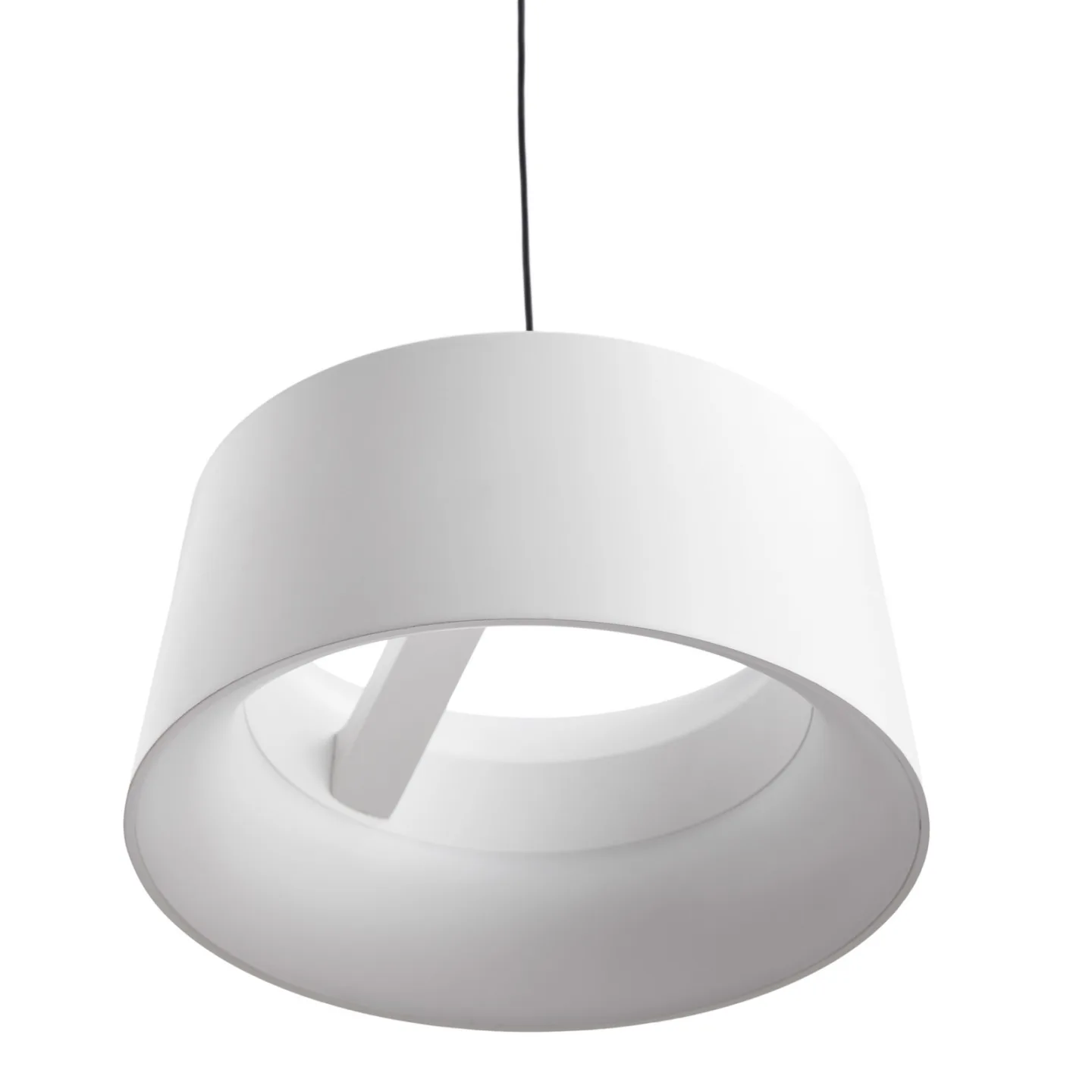 Cookie pendellampe White - LOOM DESIGN - Stue - Moderne - Aluminium - Med en lyskilde