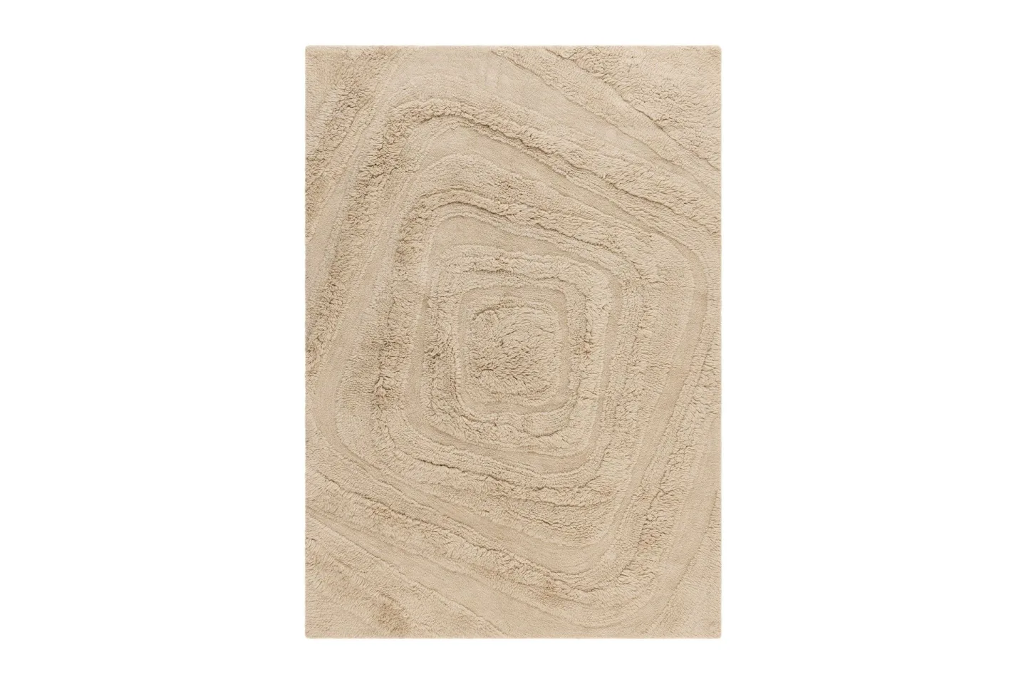 Pure Ullmatta 240x340 cm Rektangulär - Beige