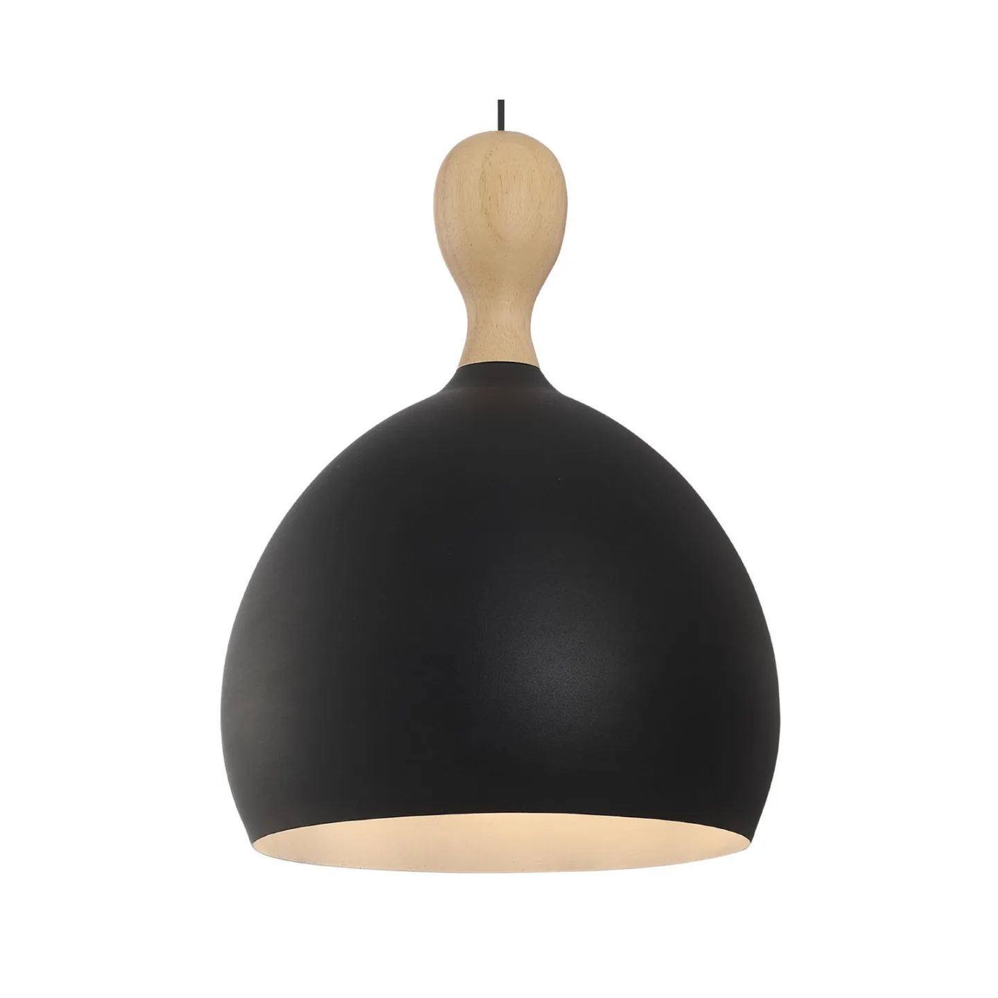 Dueodde hengelampe, svart, Ø 39 cm, metall, E27 – Halo Design - Stue - Skandinavisk - Med en lyskilde