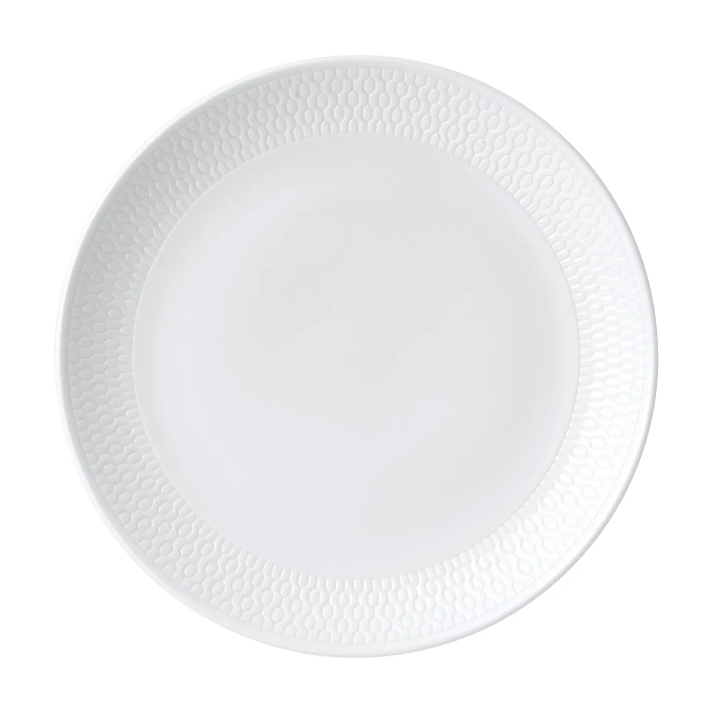 Wedgwood Gio tallrik vit Ø 17 cm