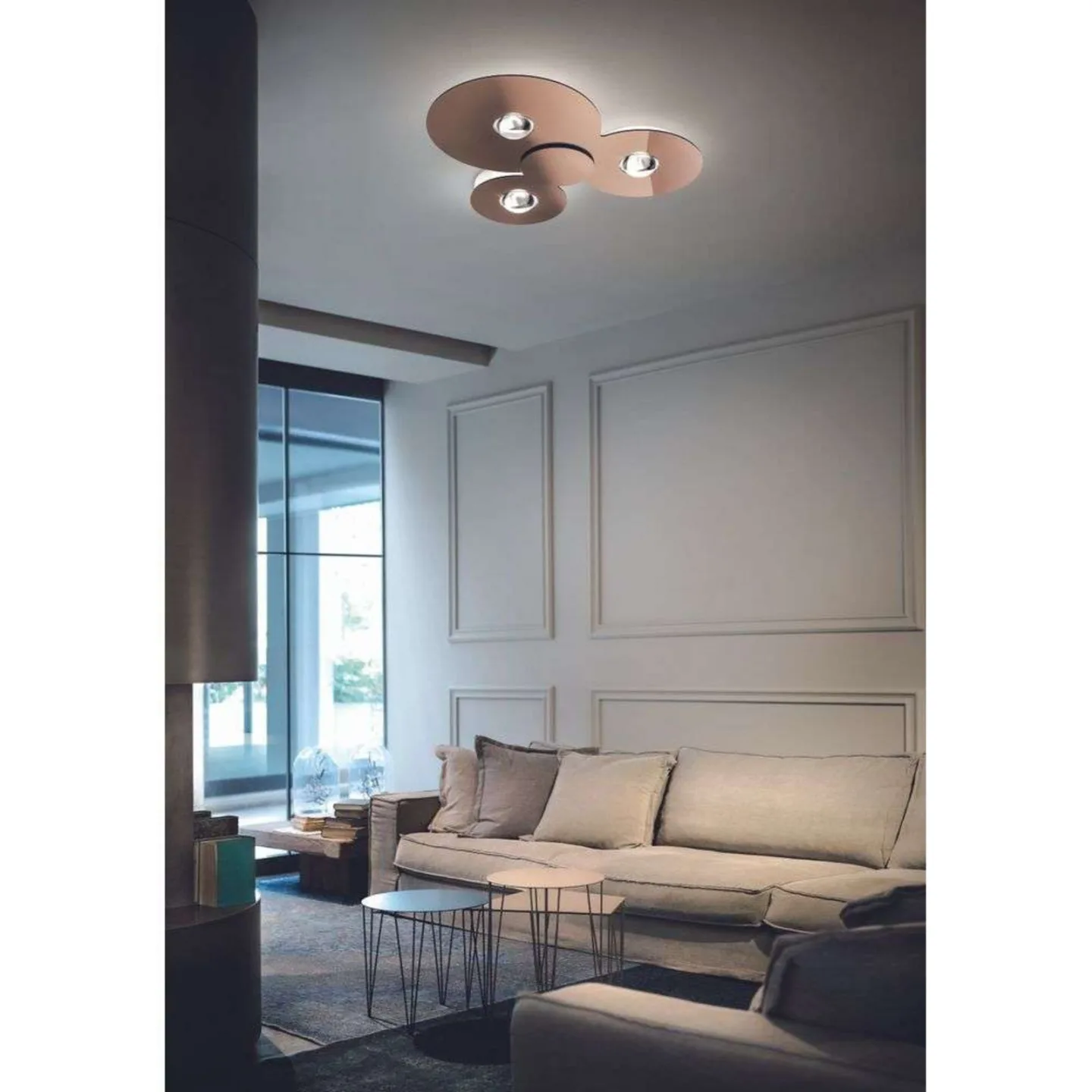Bugia Triple Loftlampe 3000K Bronze - Lodes - Metal