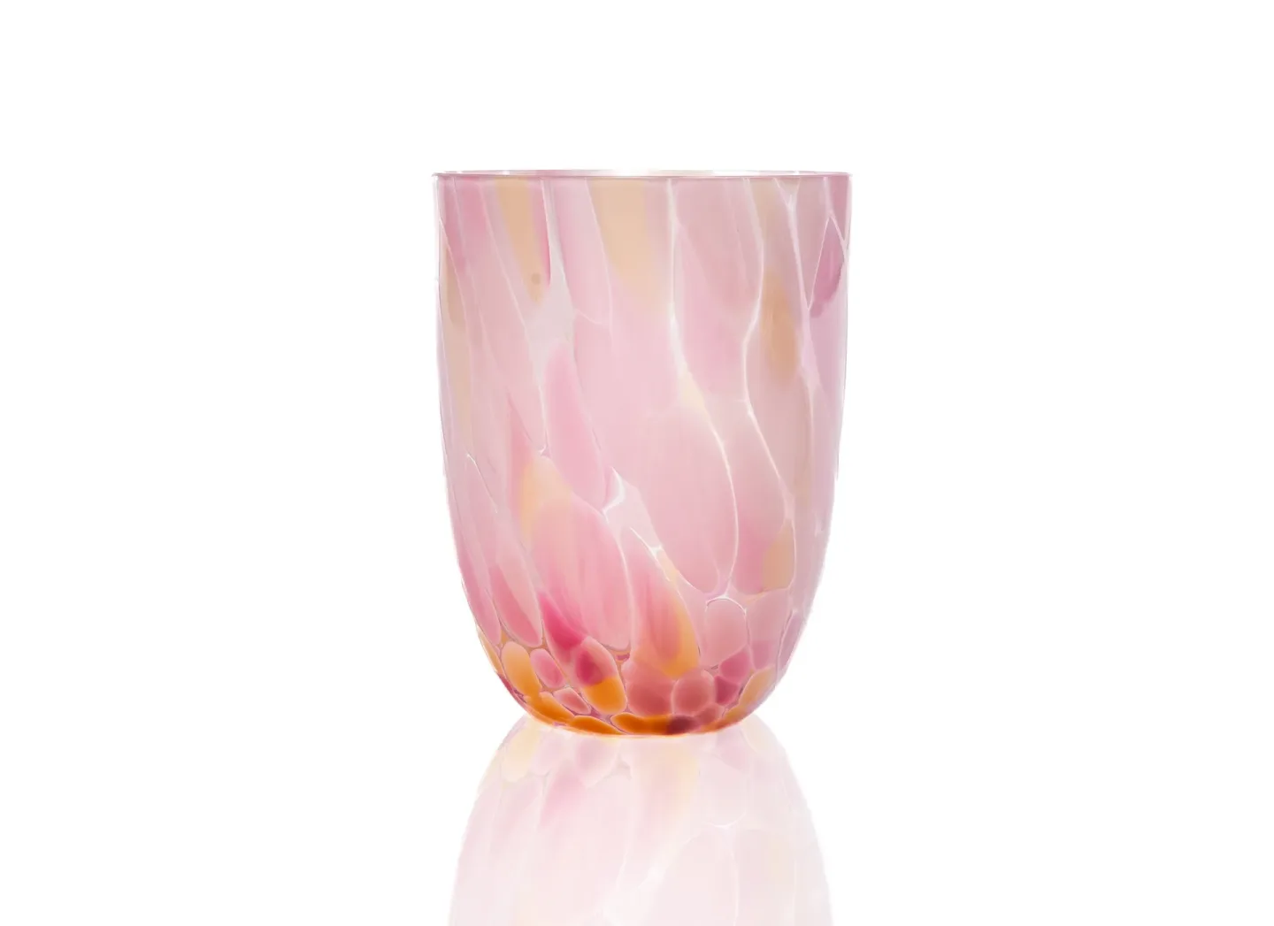 Anna Von Lipa Big Confetti Trinkglas 25 cl Apricot