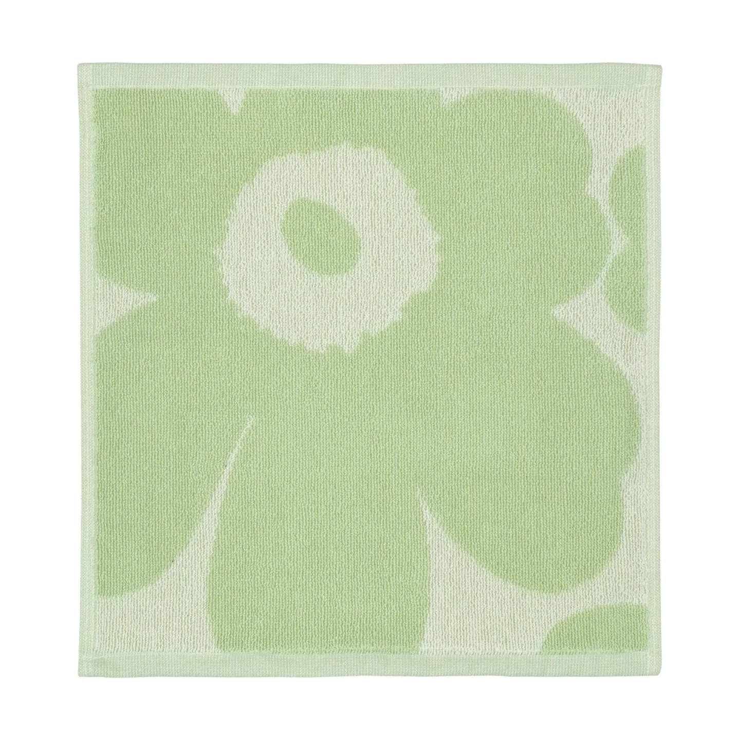 Marimekko Unikko Mini Handtuch 30x30cm Off white-sage