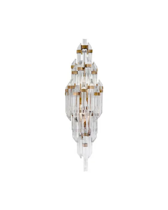 Adele Small Sconce Antique Brass