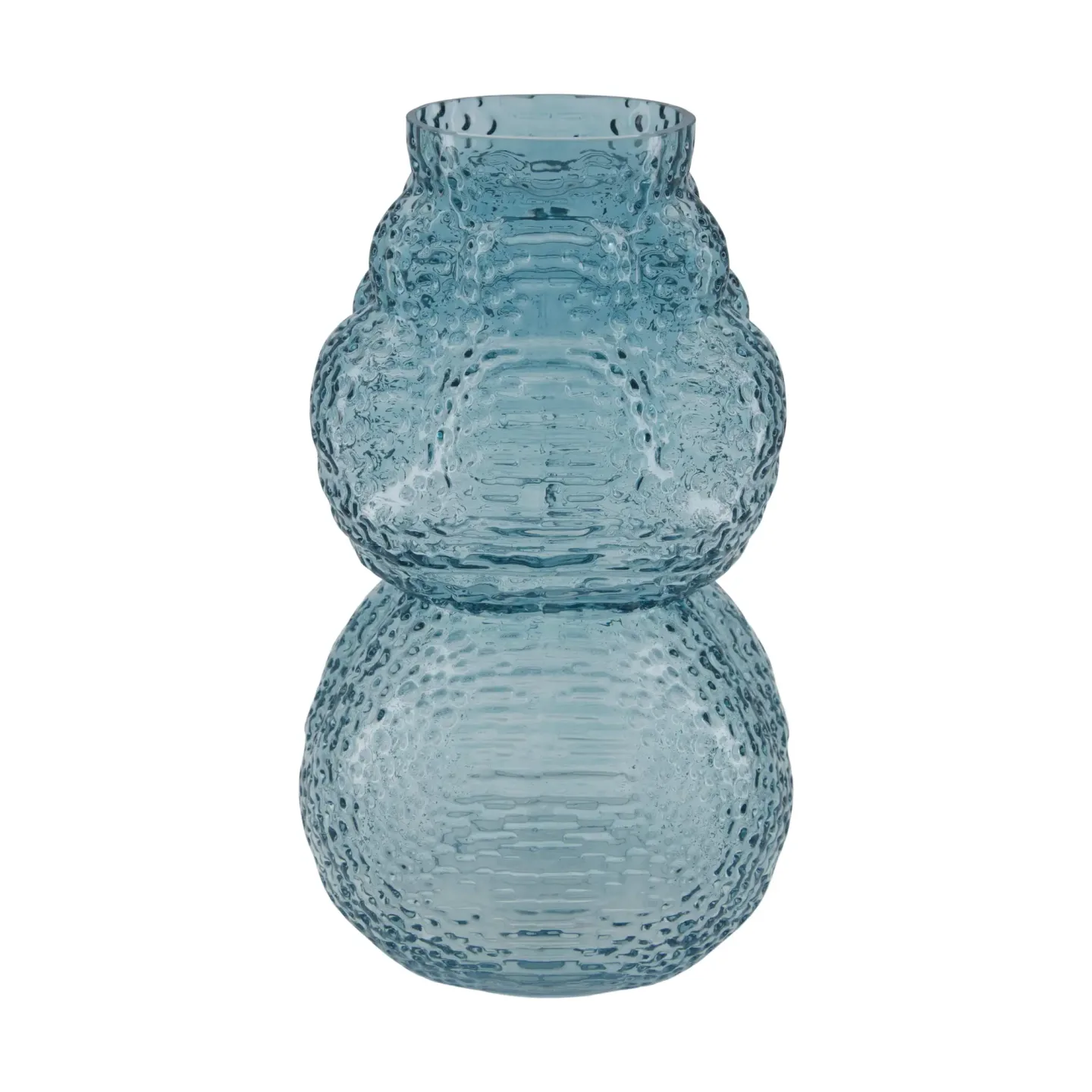 Decofinder Vase Glas, Blau | Schubiger Möbel