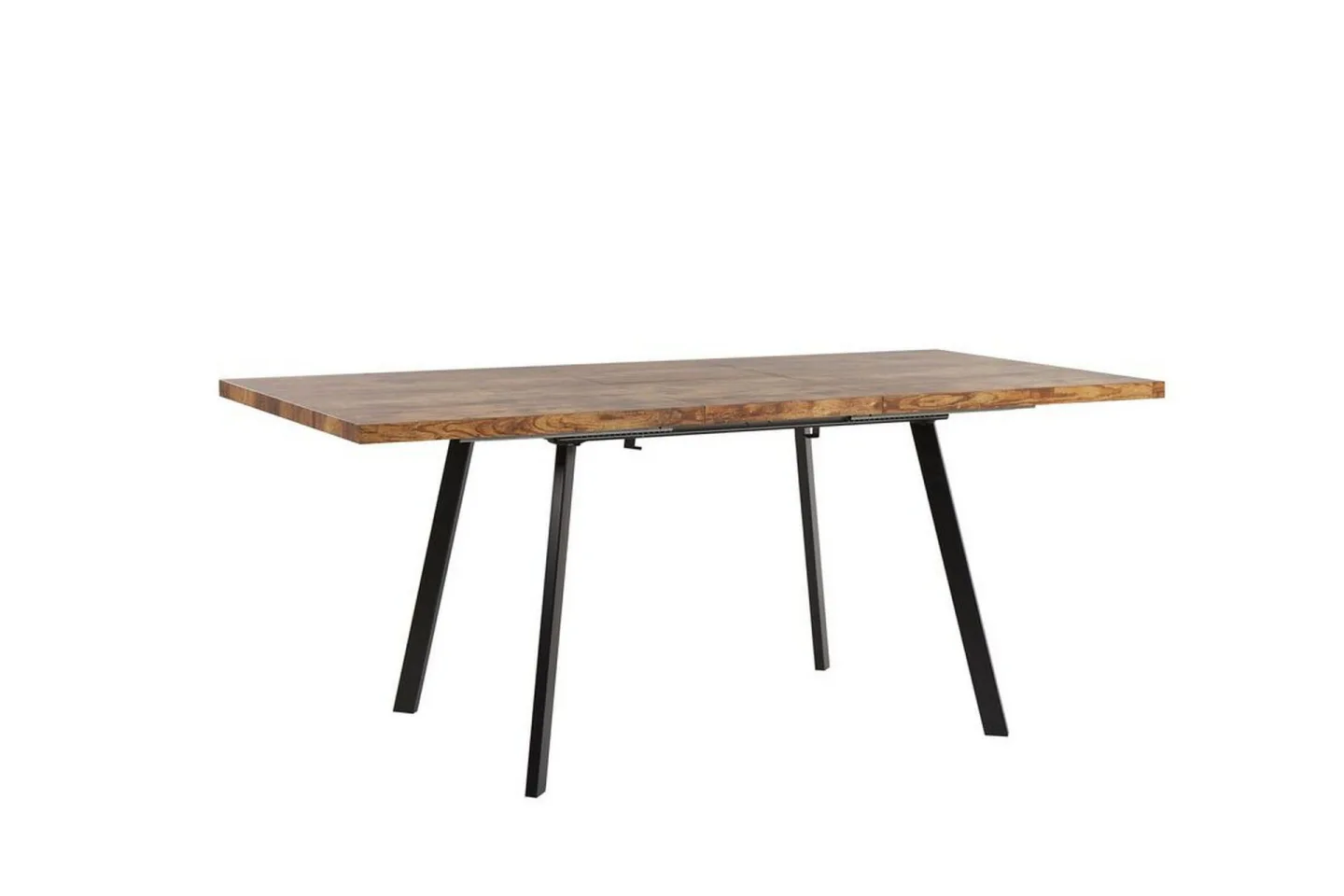 Housham Matbord 180 cm Hopfällbart - Ljusbrun/Svart