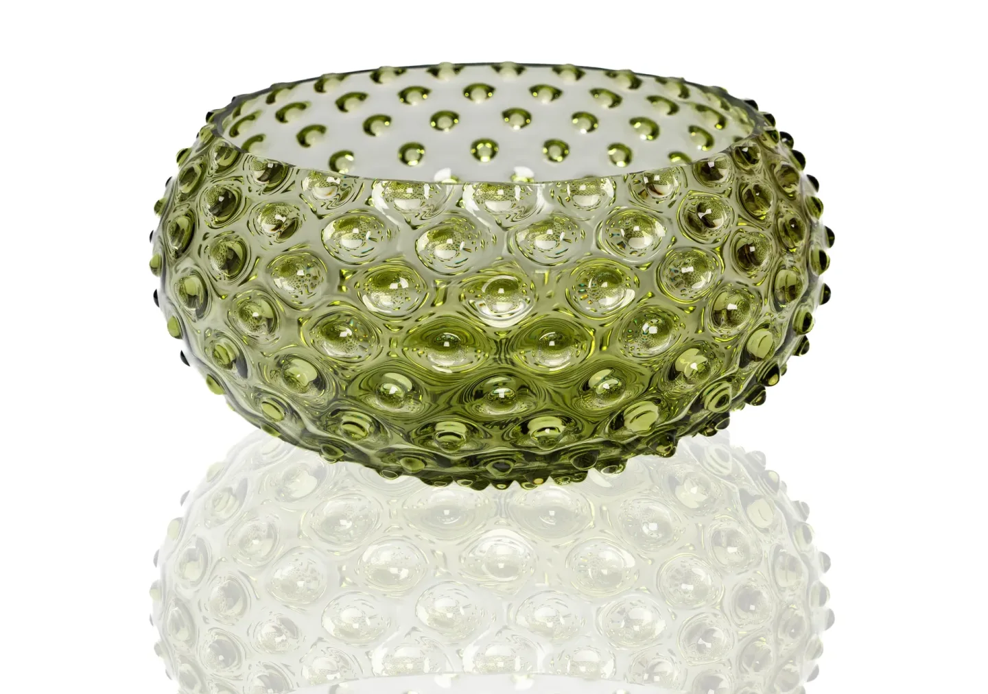 Anna Von Lipa Hobnail Tapas Schale 23 cm Olivegreen
