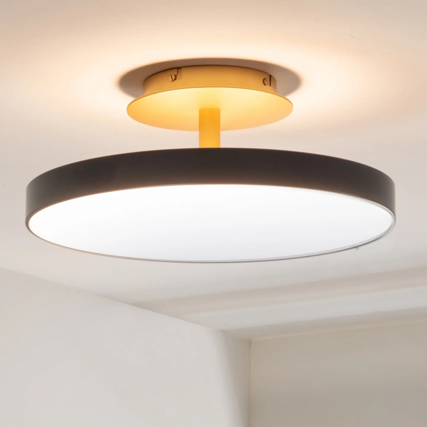 Asteria UP PLUS LED-taklampa, antracit 40 cm CCT - UMAGE - Vardagsrum - Design - Metall - Med avstånd