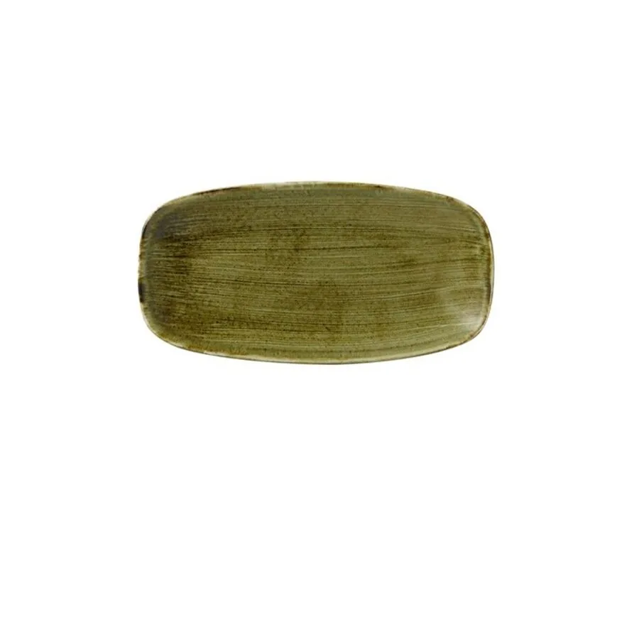 Churchill Servierplatte Stonecast pflaume Porzellan Rechteckig B 29.8 cm