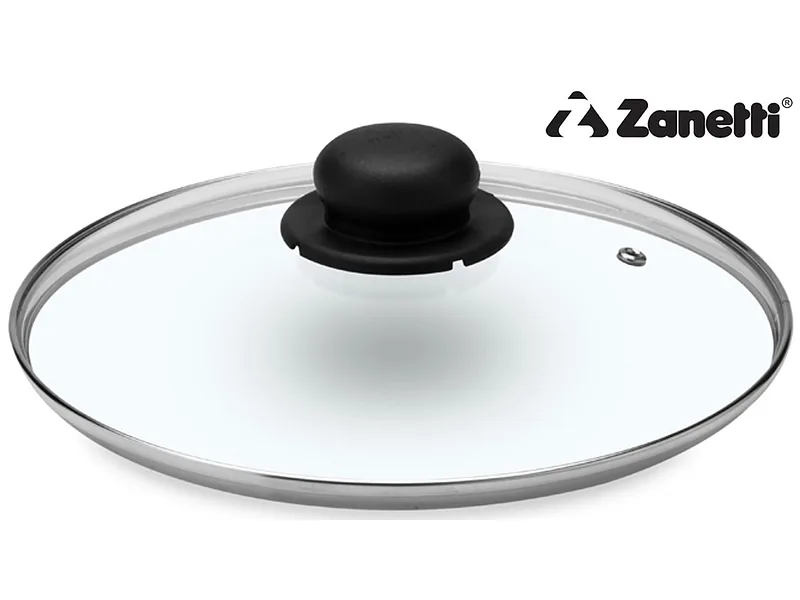 ZANETTI Deckel PEASY Ø28cm aluminium durchsichtig