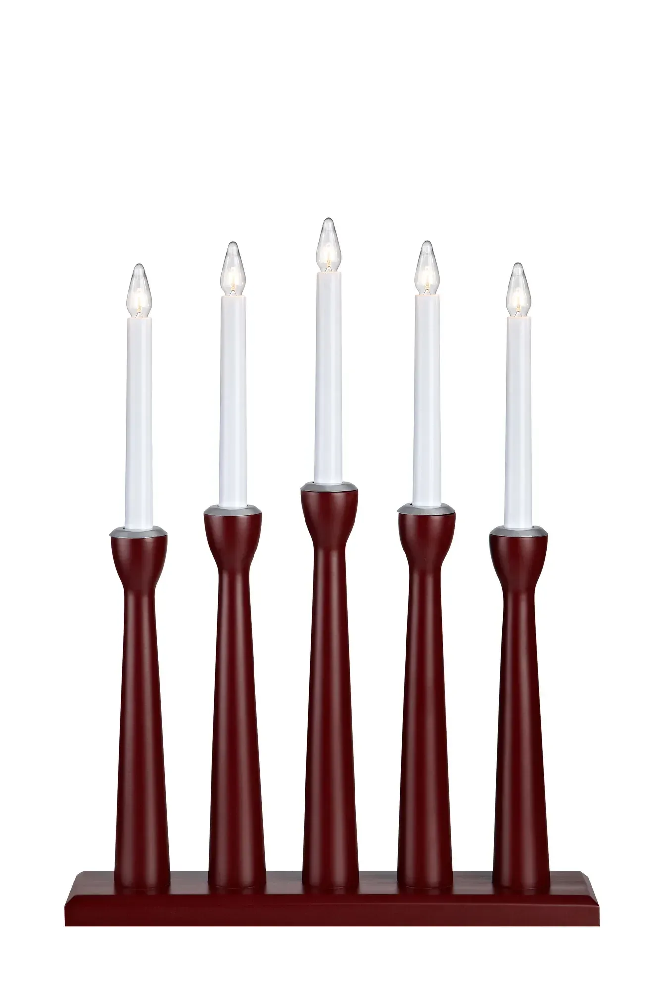 Måseskär Adventskerzenhalter Rot
