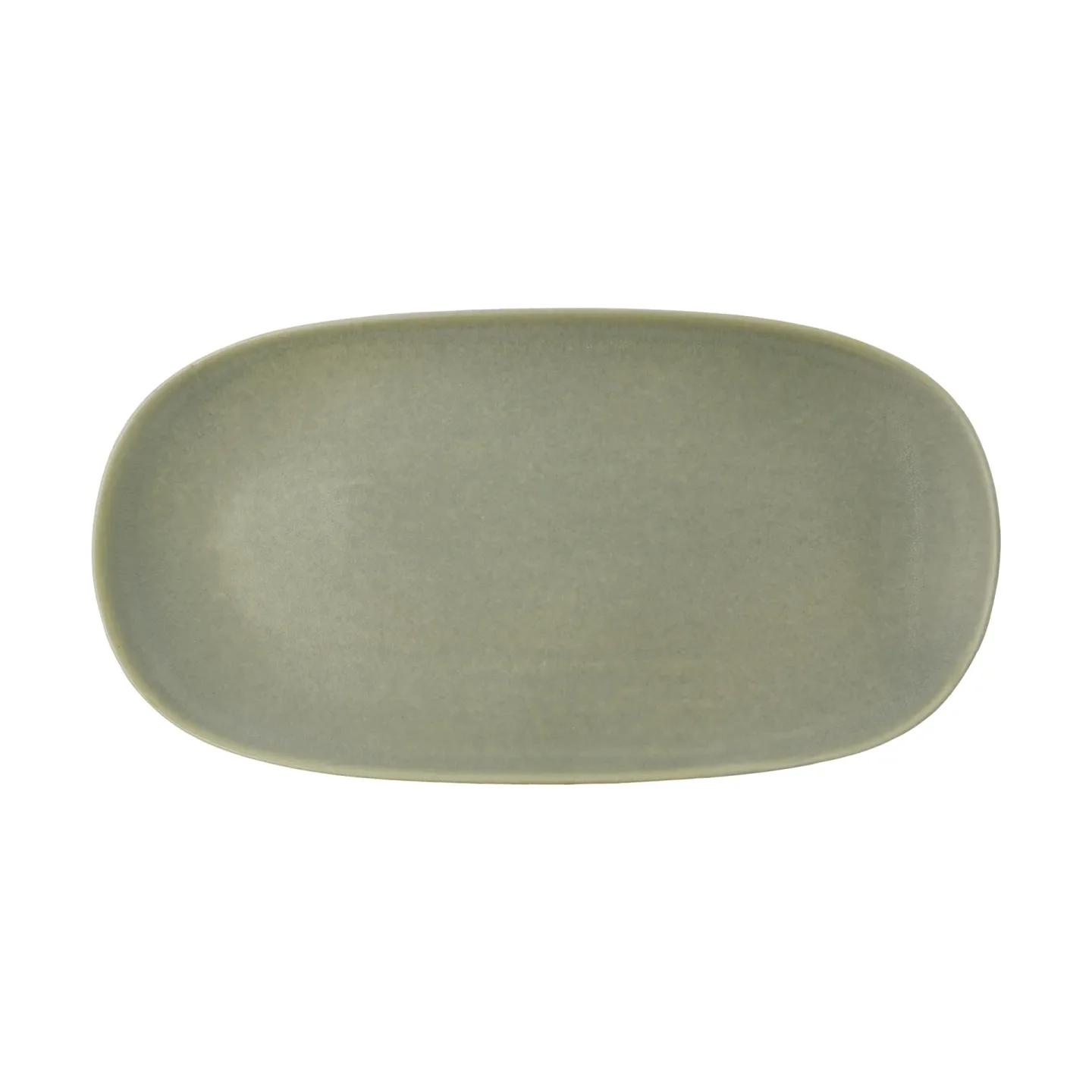 Villa Collection Shoku Servierteller 18x34 cm Pure Green