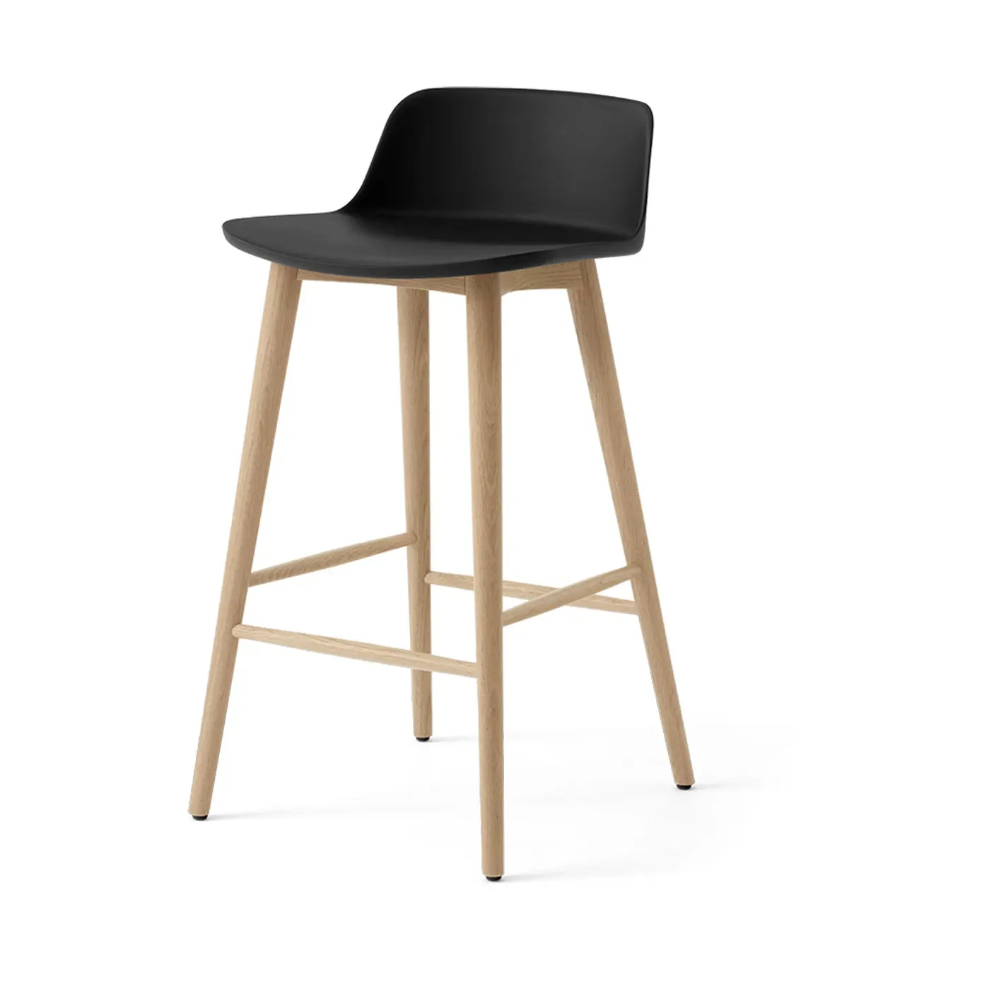 &Tradition Rely HW118 Barhocker Black-lackierte Eiche, 65 cm
