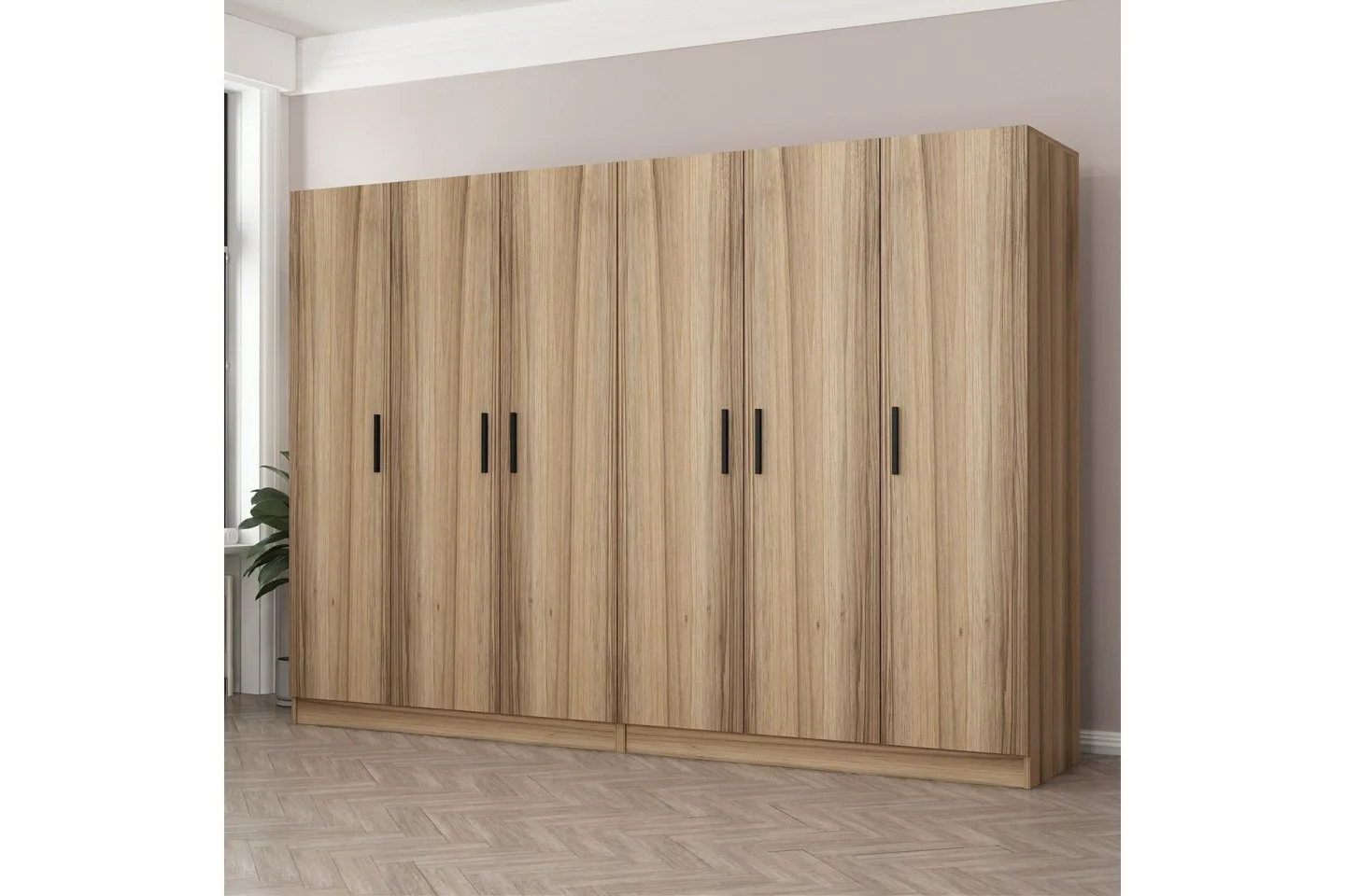 Fruitland Garderob 270 cm - Brun