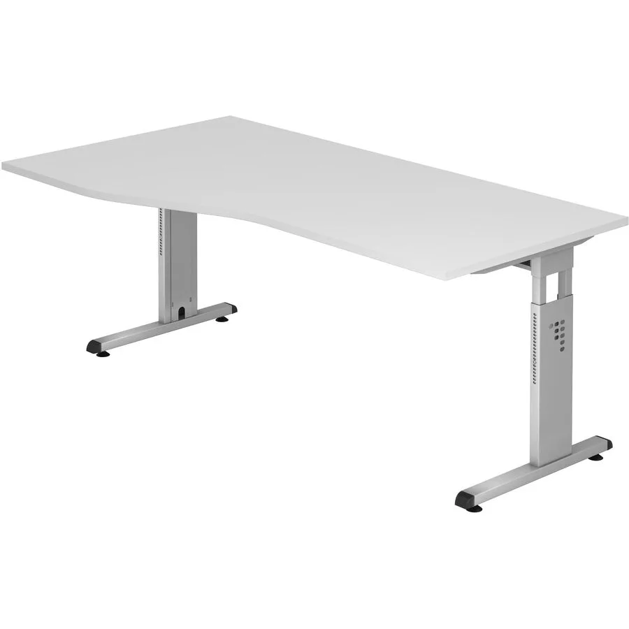 Schreibtisch Office weiss Holzwerkstoff B 180 T 100 cm