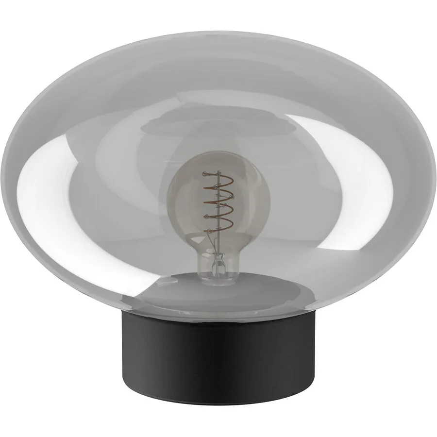 Eglo Tischlampe Madonnina Schwarz Stahl 27 cm
