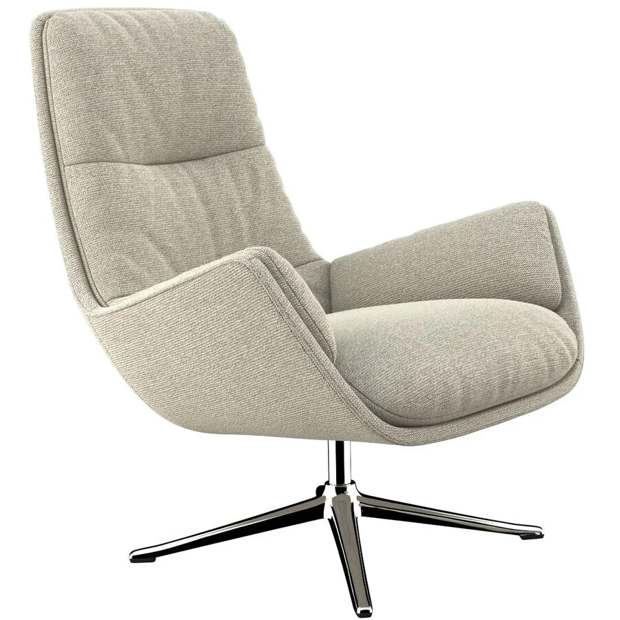 Sessel Halani Natural Stoff B 93 T 84 H 95 cm