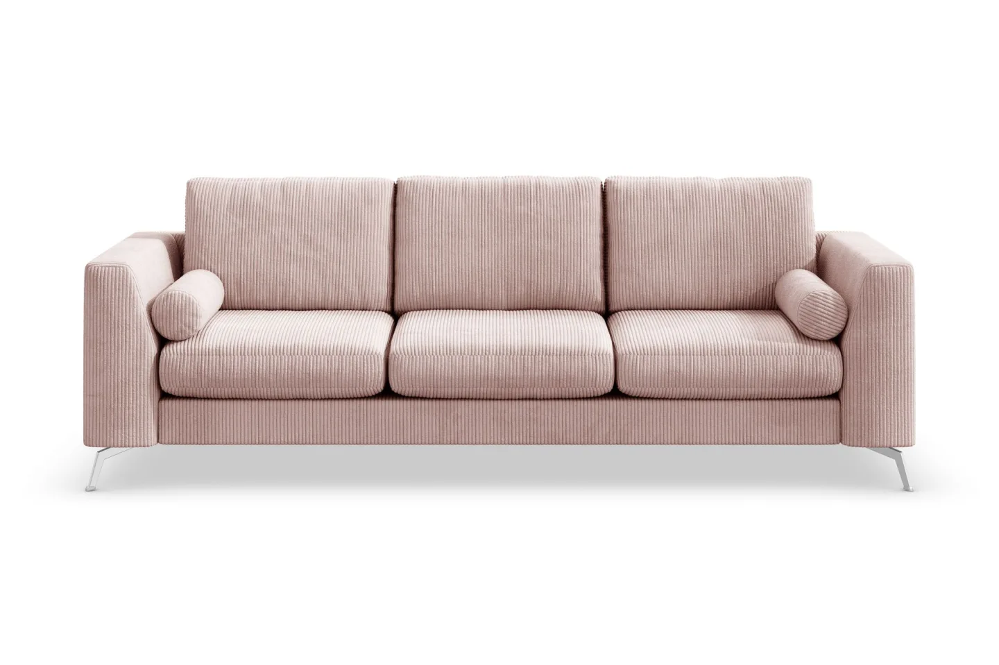 Ocean Lyx 4-sits Manchestersoffa - Rosa