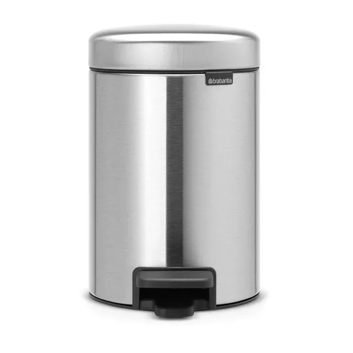 Brabantia New Icon Treteimer 3 Liter Matt steel fingerprint proof