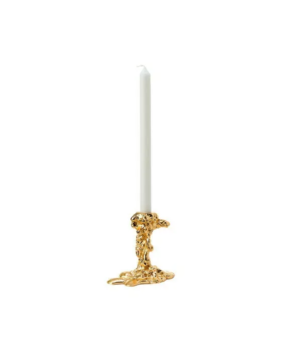 Drip Kerzenhalter gold