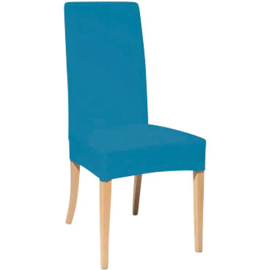 Living Home Stuhlhusse Scater stahlblau Baumwolle/Elastan