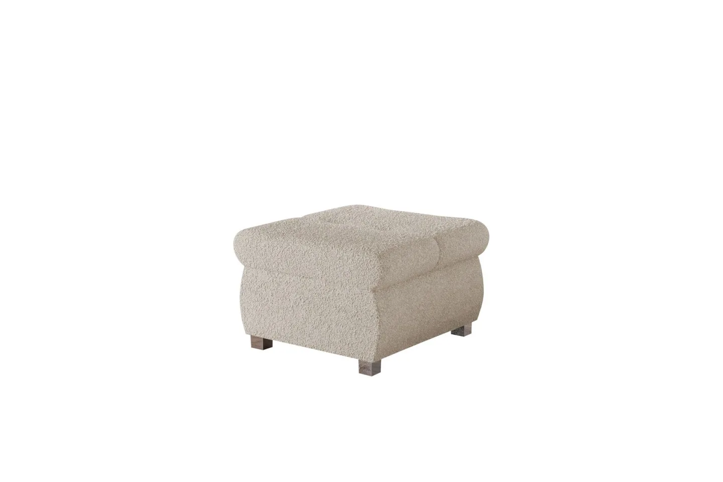 Cerys Fotpall 60 cm - Beige