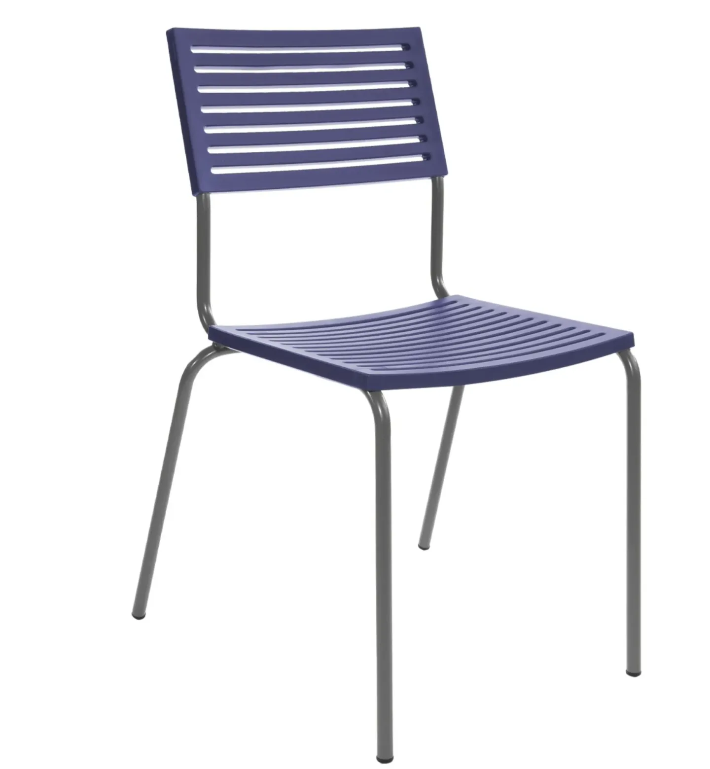 Schaffner Gartenstuhl Lamello Blau | Schubiger Möbel
