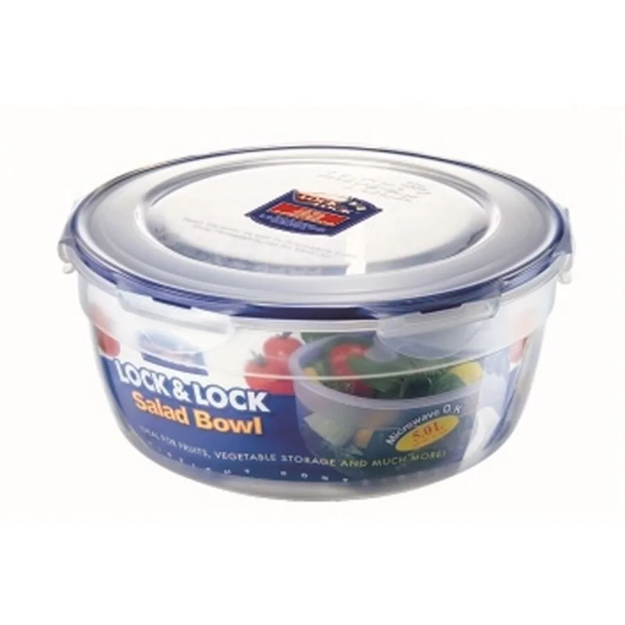 Lock&Lock Schüssel Sound Lock Transparent Kunststoff 28 cm 12 cm - Material: Polypropylen