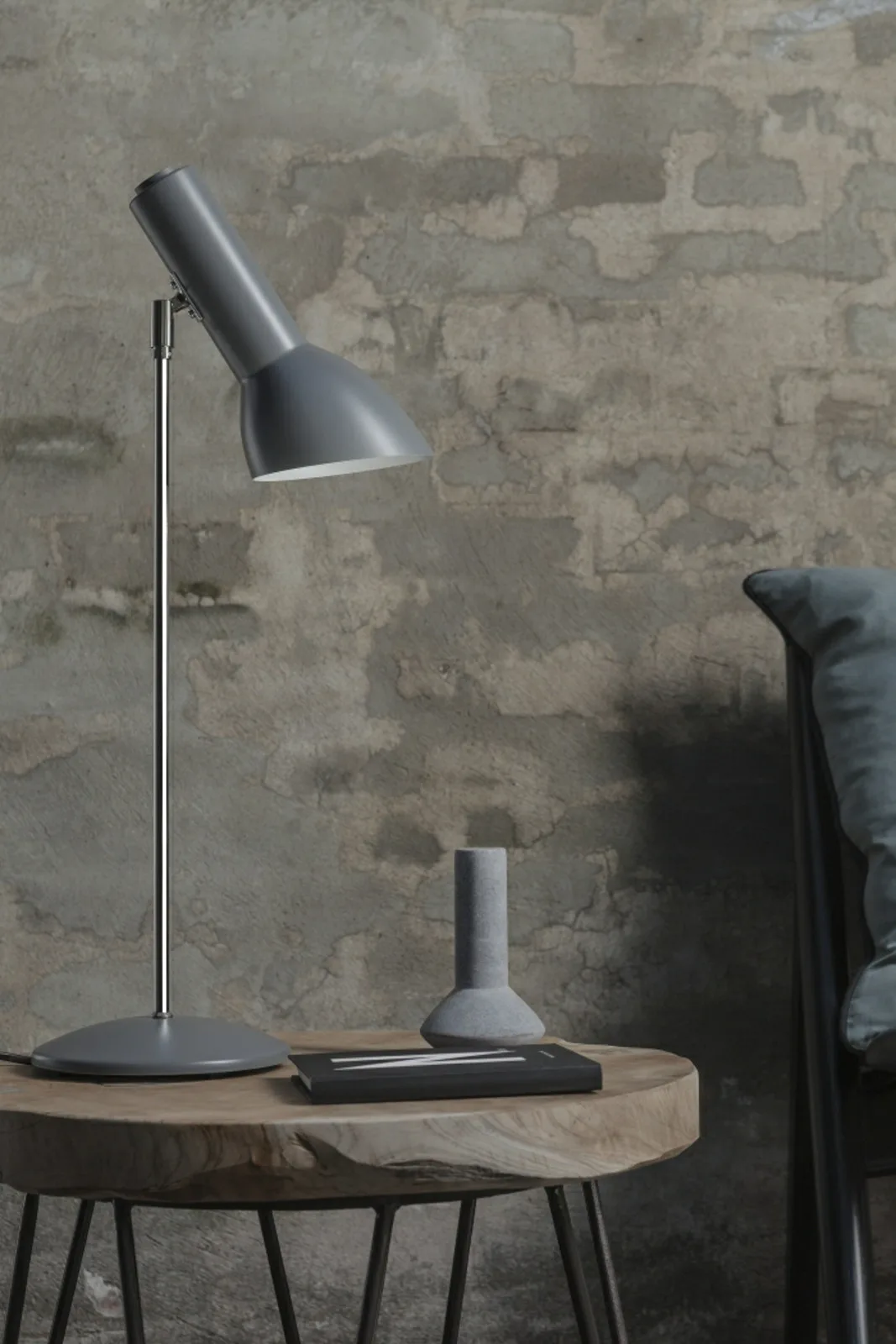 Oblique Bordlampe Flint Grå - Cph Lighting - Stue - Aluminium