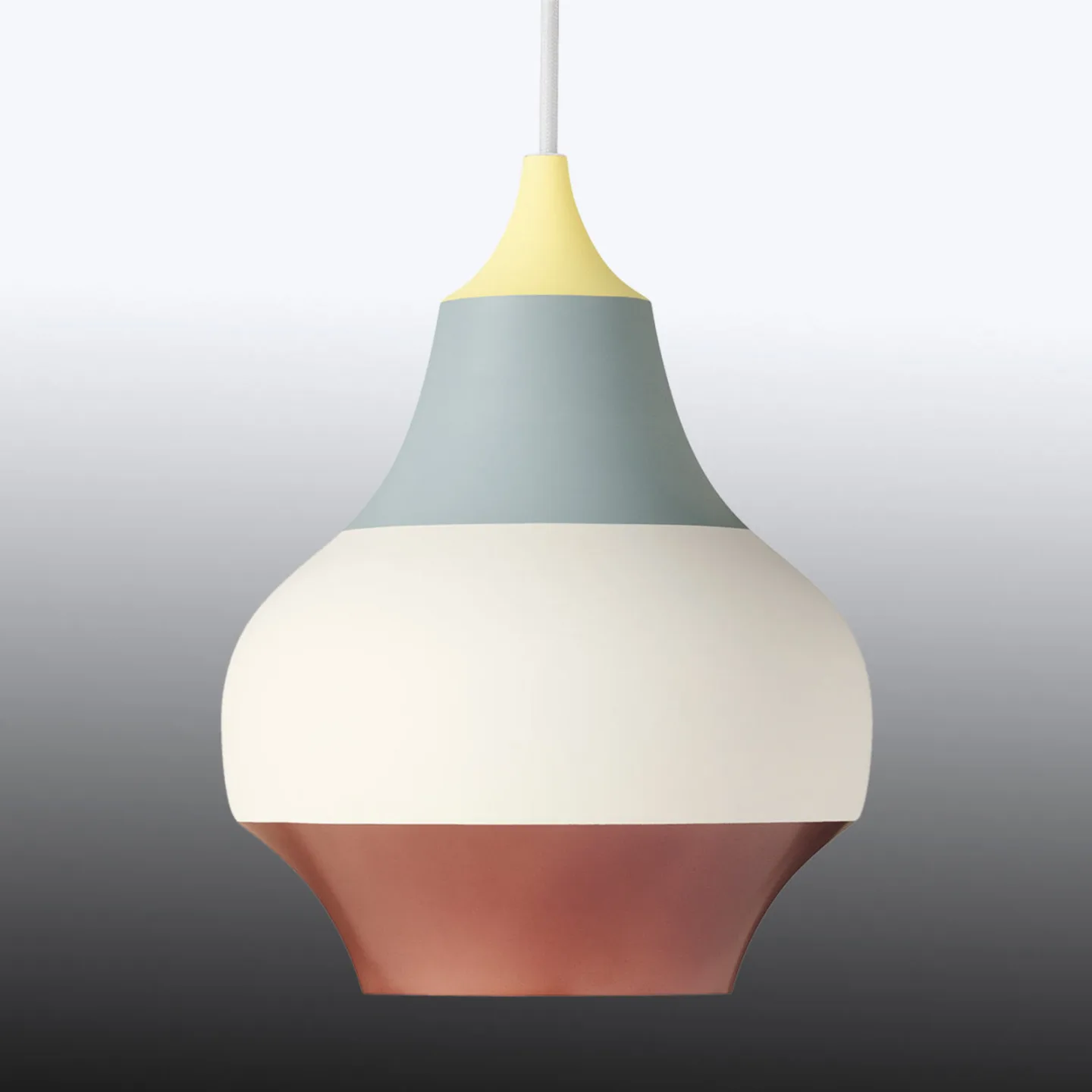 Cirque Pendelleuchte Ø220 Gelb Top - Louis Poulsen - Wohnzimmer - Design - Metall - Einflammig