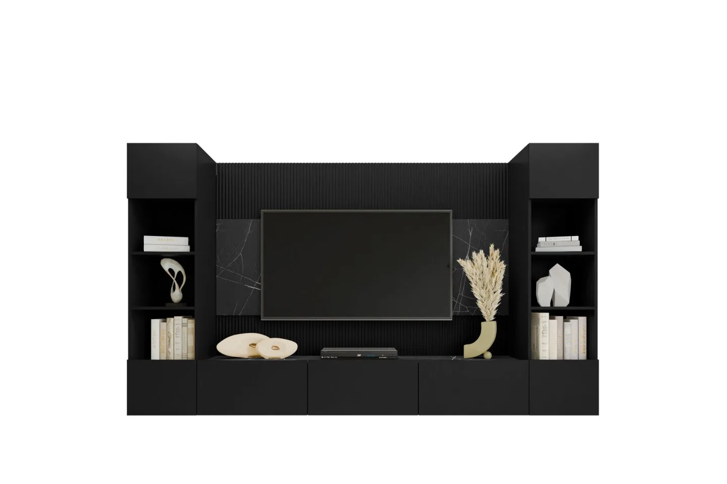 Bernice Tv-skåp 38x150 cm - Svart