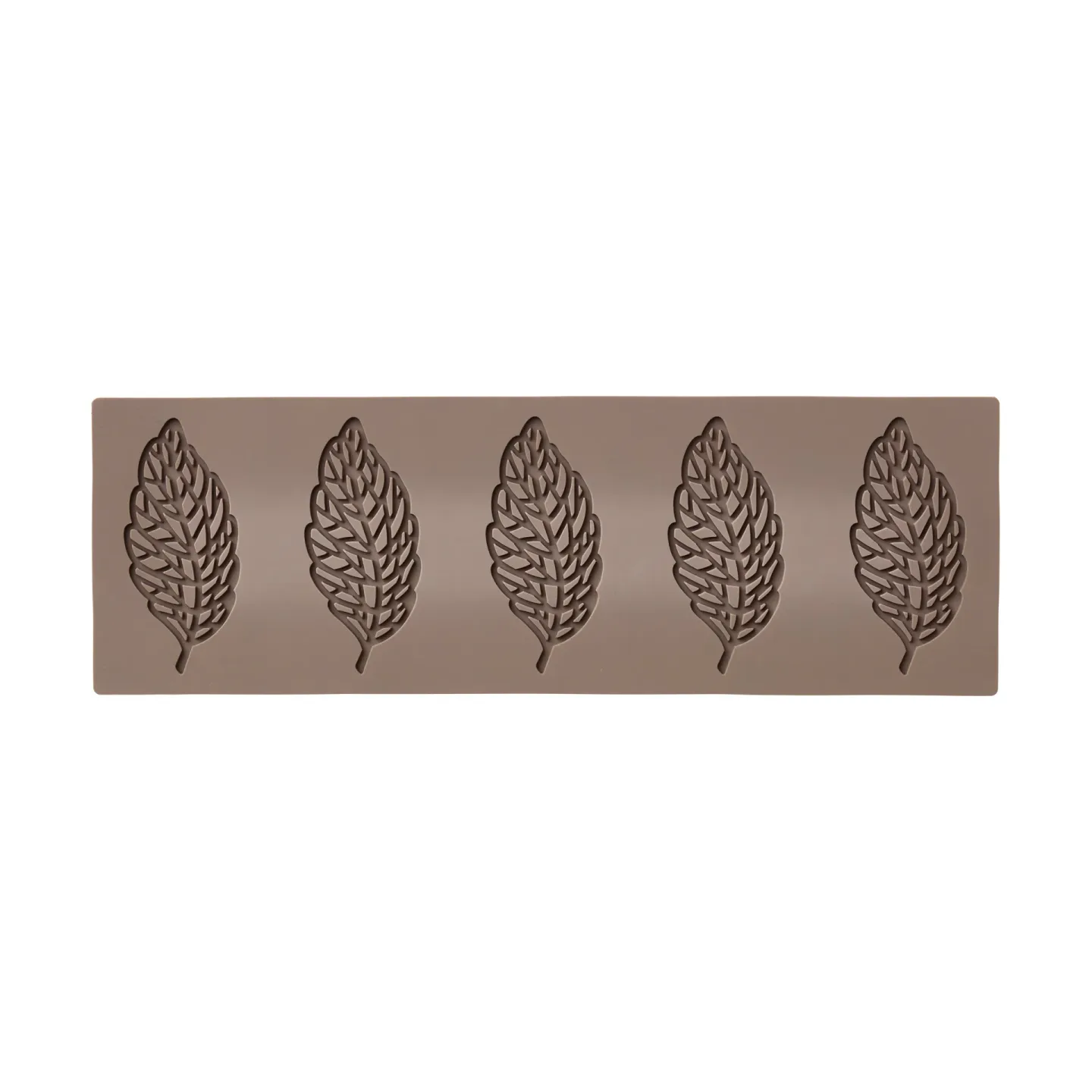 Blomsterbergs Blomsterbergs tuile Silikonform Blatt Latte