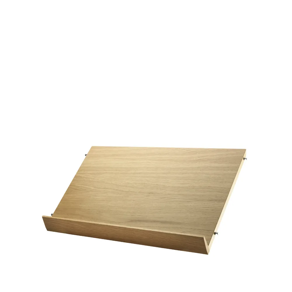 String String Zeitschriftenregal Holz Eiche, 58x30 cm