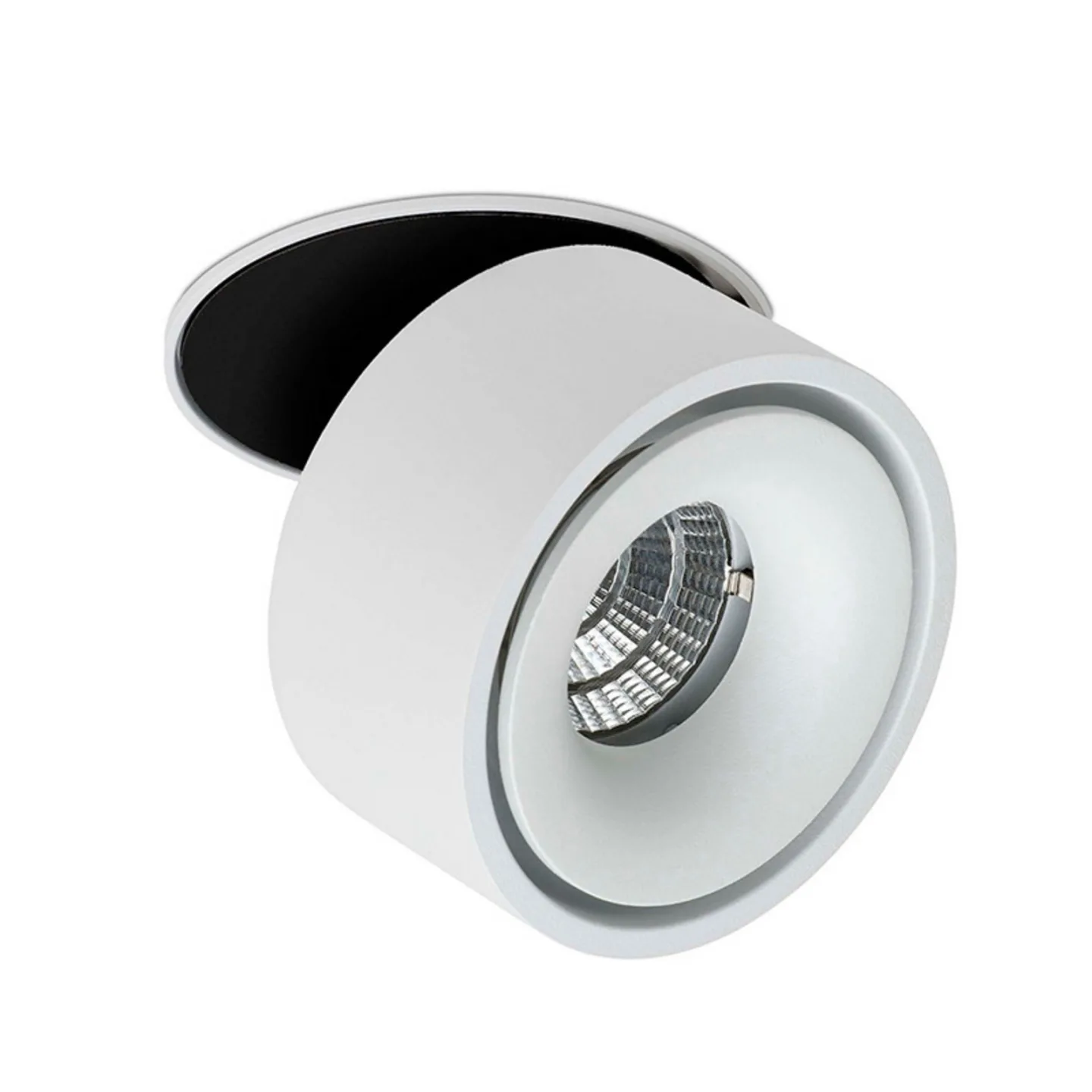 Easy B100 LED Innfelt flekk 2700K White - Antidark - Kjeller - Aluminium