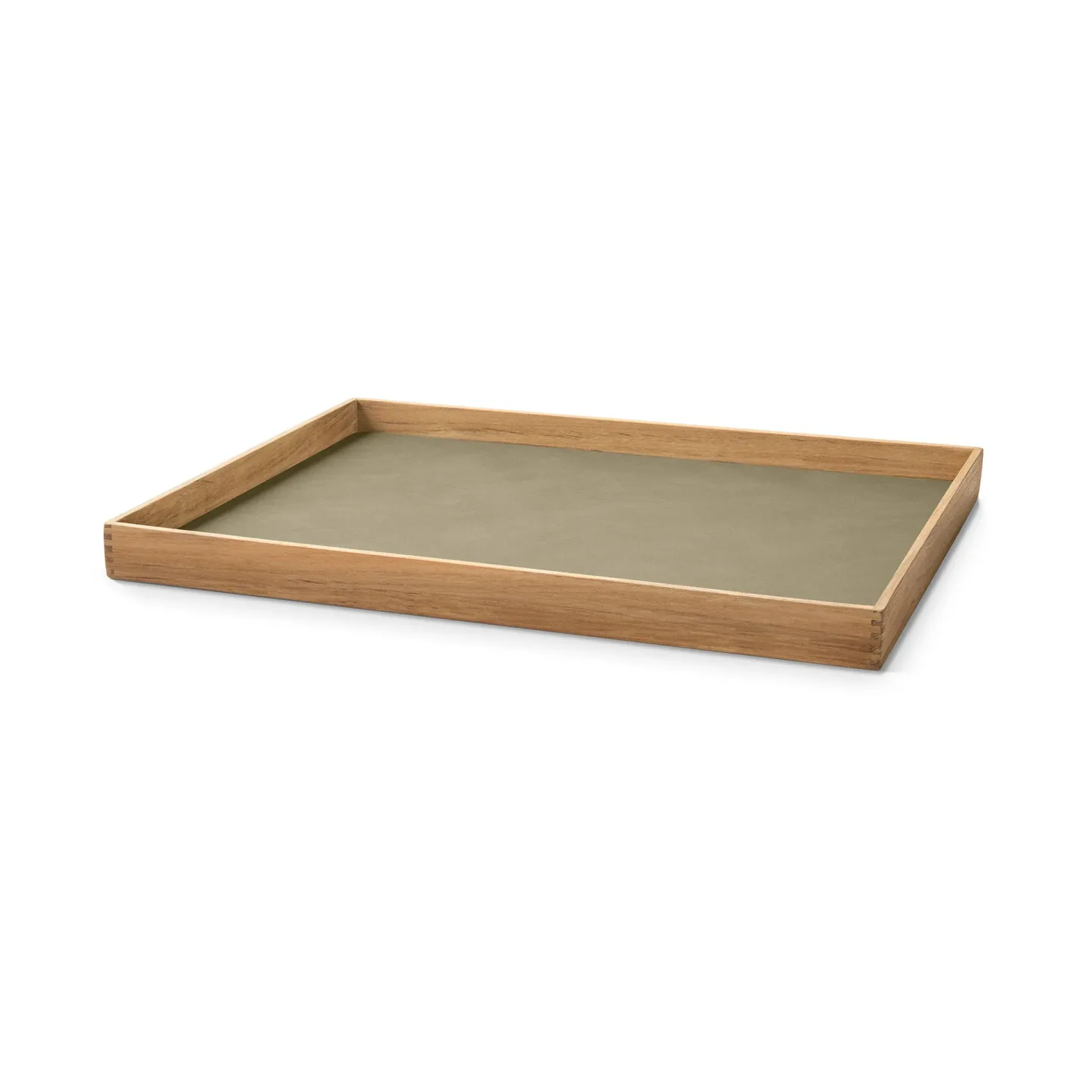 LIND DNA Even Teak-Tablett square L Nupo herbal dust