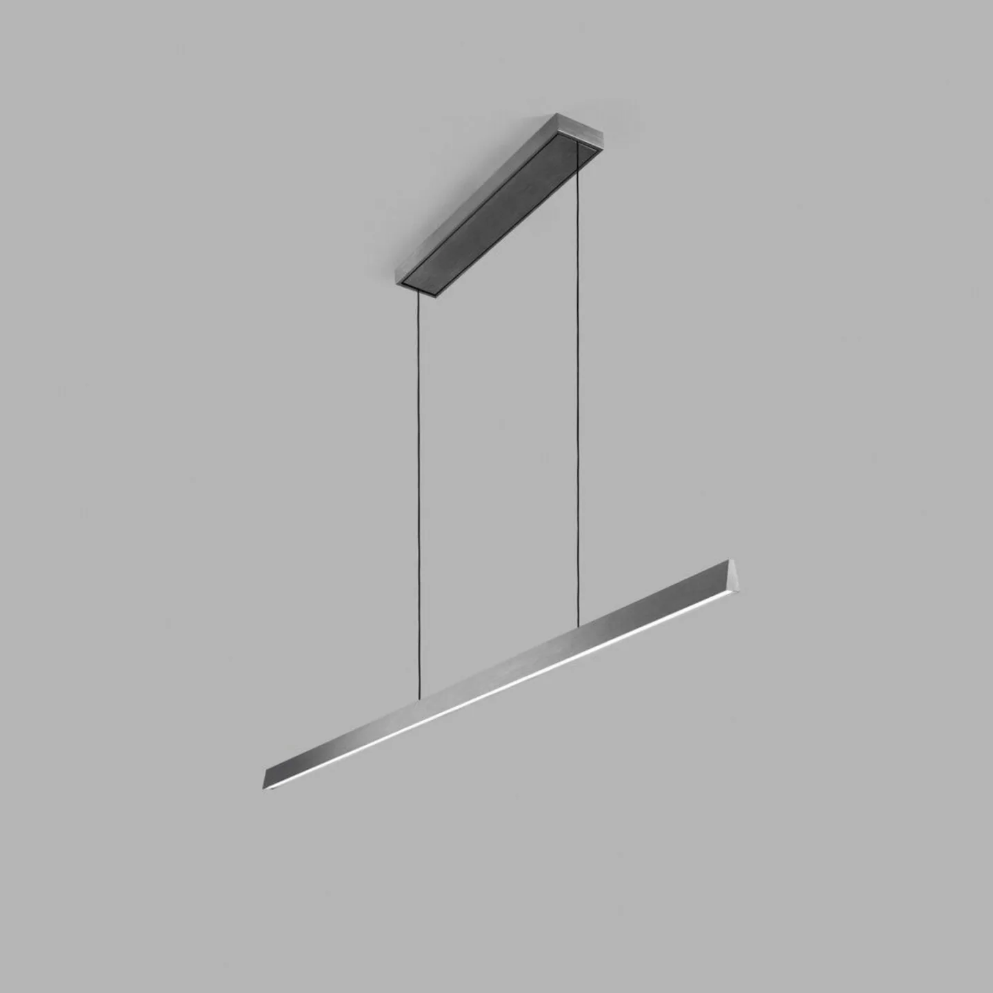 Edge Linear S1500 Taklampa Titanium - LIGHT-POINT - Vardagsrum - Design - Aluminium