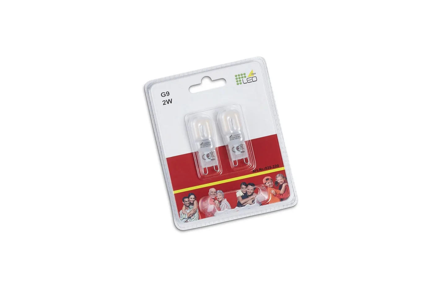 LK LED G9 2,5W 210lm 3000K 2-PK -