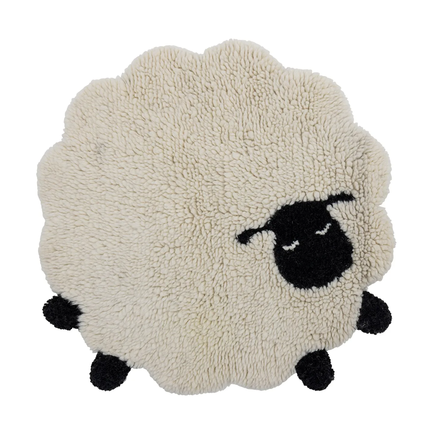 Bloomingville Dolly matta 84x84 cm Vit