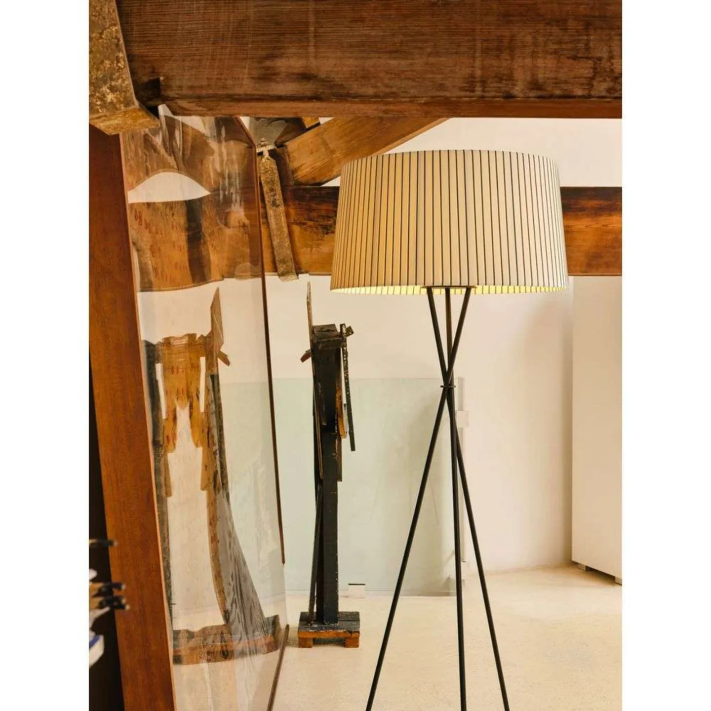 Trípode G5 Gulvlampe Diplomatica/Black - Santa & Cole - Stue - Metall