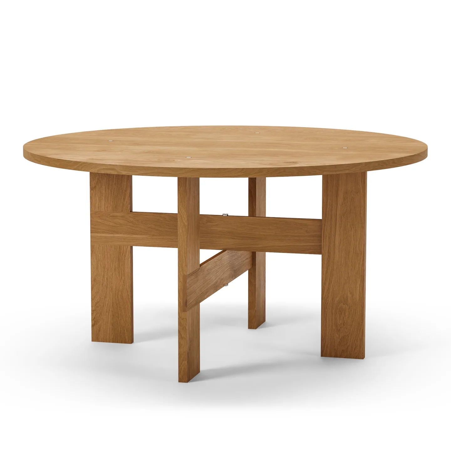 Thorup Copenhagen - Mio Table Ø 140 cm Oak - Matbord - Kasper Thorup - Träfärgad - Trä