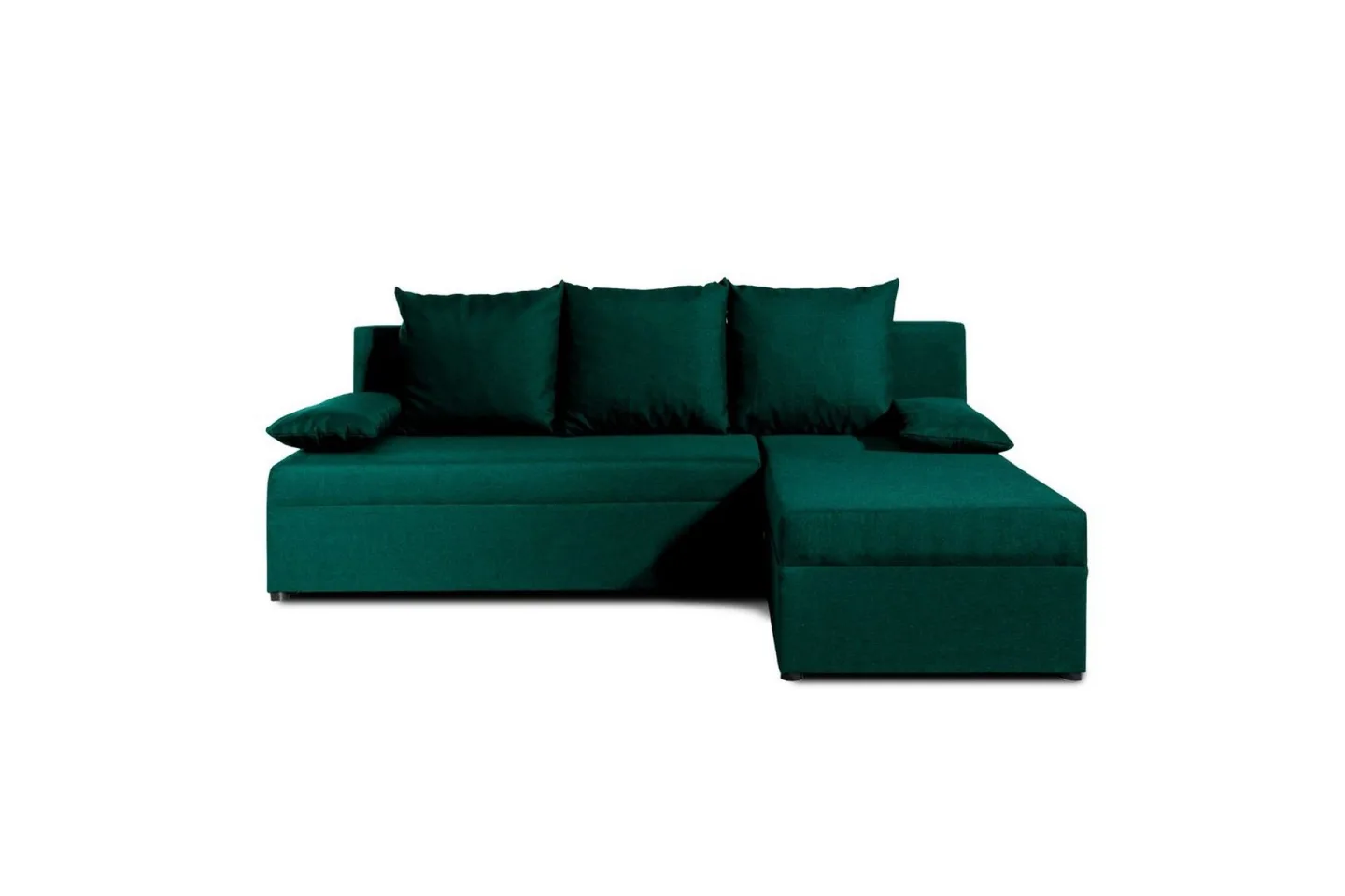 Hörnsoffa Eltap Gino 201x143x90 cm - Nube 35, Grön
