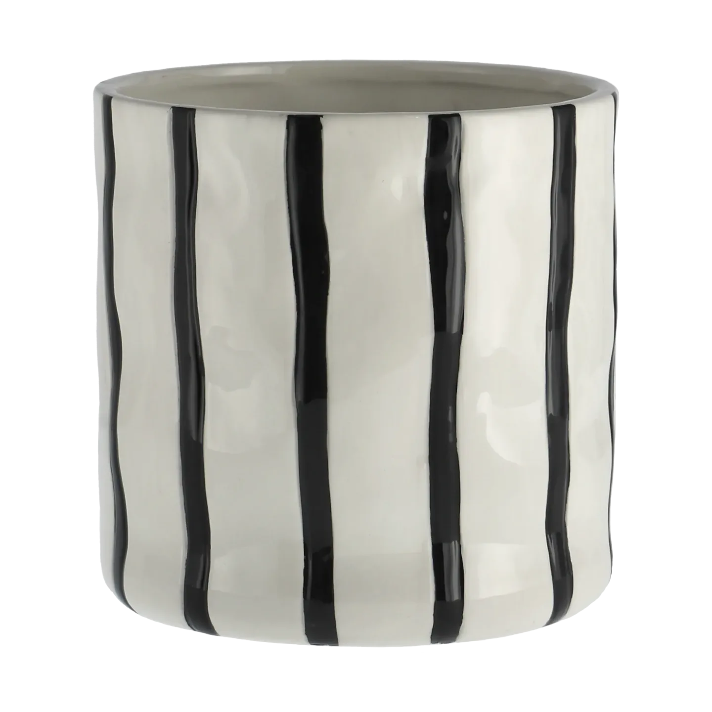 Scandi Living Thrive kruka Ø16 cm Vit-svart