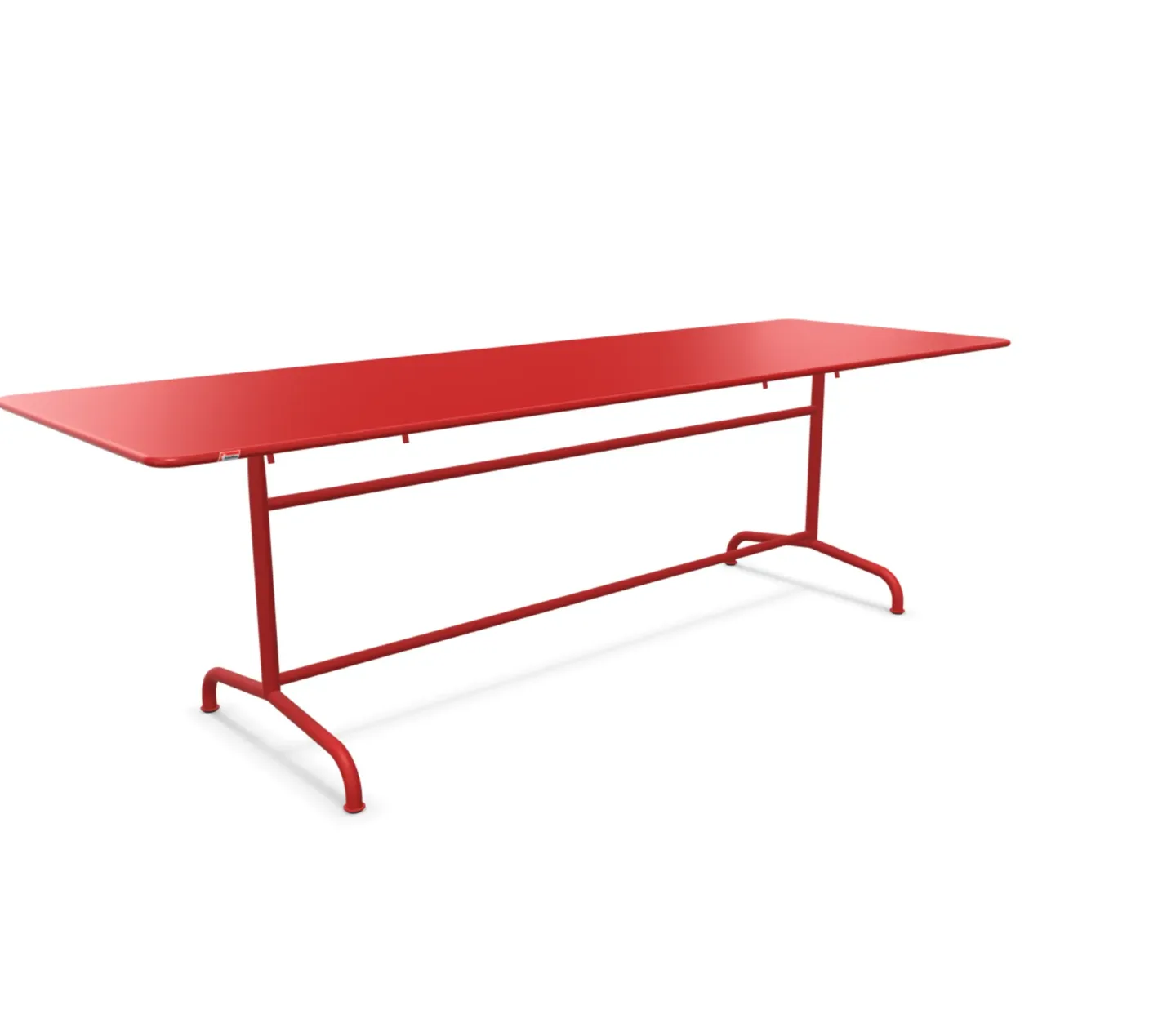 Schaffner Metall-Tisch Rigi Rot | Schubiger Möbel