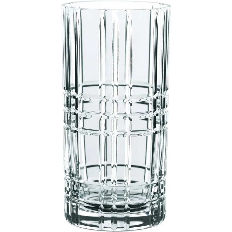 Nachtmann Longdrinkgläser-Set Highland Transparent Kristallglas H 15.2 cm 0.445 l 12 Stk