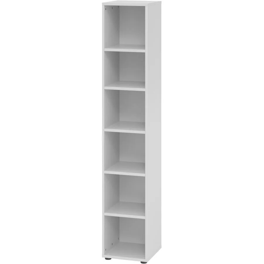 Regal Office grau Holzwerkstoff B 40 cm H 215.4 cm