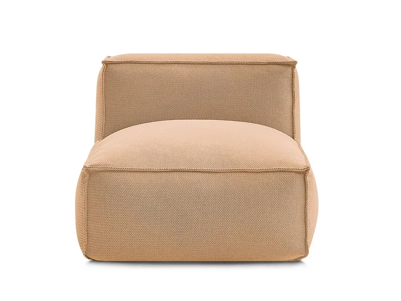 Modulare Sessel für Gartensofa BOBOCHIC BIARRITZ Stoff chiniert orange